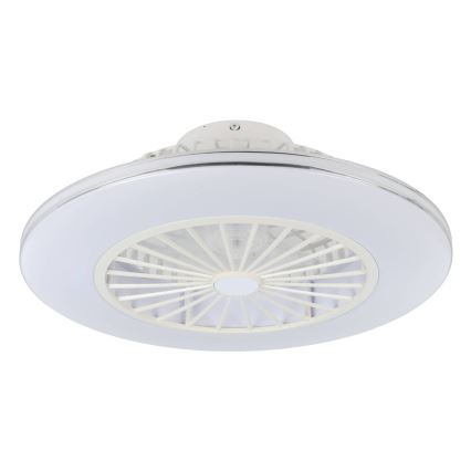 Eglo - Ventilador de teto LED dimerizável 3xLED/12,6W/230V 2700-6500K Ø 55 cm branco + comando remoto