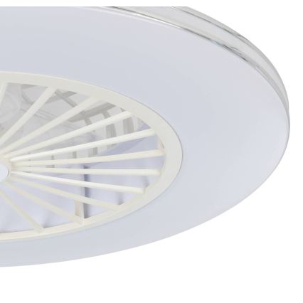 Eglo - Ventilador de teto LED dimerizável 3xLED/12,6W/230V 2700-6500K Ø 55 cm branco + comando remoto