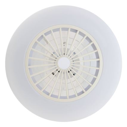 Eglo - Ventilador de teto LED dimerizável 3xLED/12,6W/230V 2700-6500K Ø 55 cm branco + comando remoto