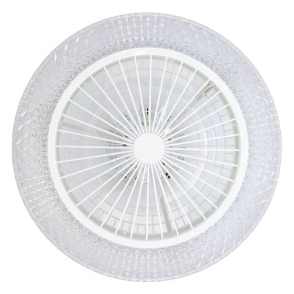 Eglo - Ventilador de teto LED dimerizável 3xLED/12,6W/230V 2700-6500K Ø 55 cm branco + comando à distância
