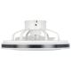 Eglo - Ventoinha de teto LED com regulação LED/25,5W/230V branco/preto 2700-6500K + controlo remoto