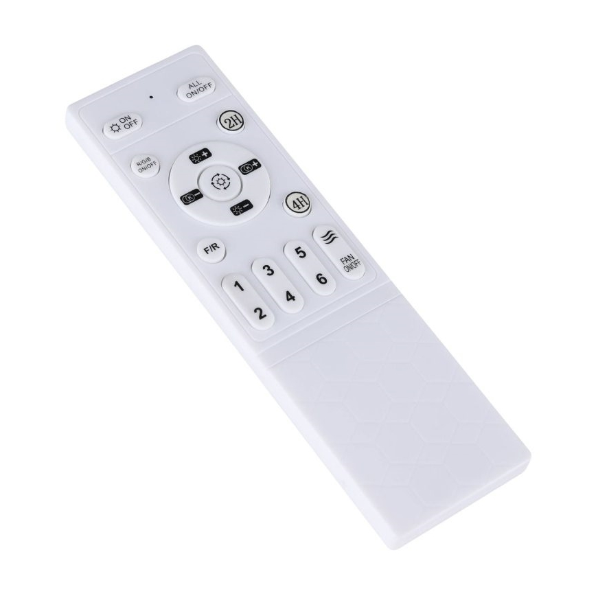 Eglo - Ventilador de teto LED RGBW dimerizável 3xLED/8,5W/230V+LED/6W 2700-6500K Ø 48 cm preto + comando remoto