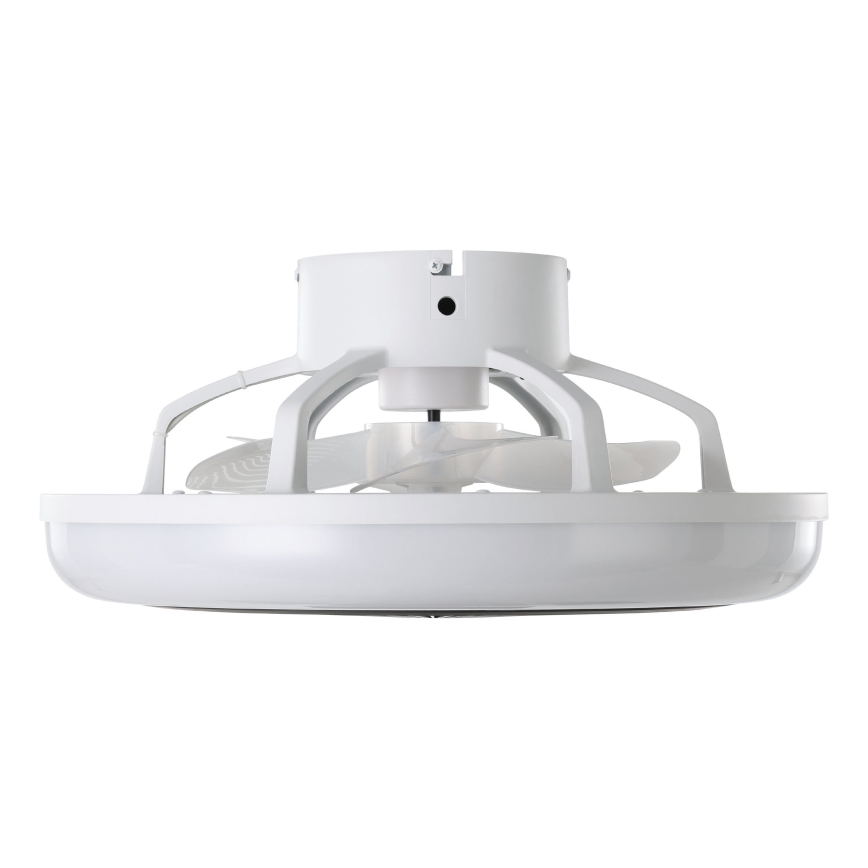 Eglo - Ventilador de teto LED regulável 3xLED/8,5W/230V 2700-6500K diâmetro 45,5 cm preto + controlo remoto