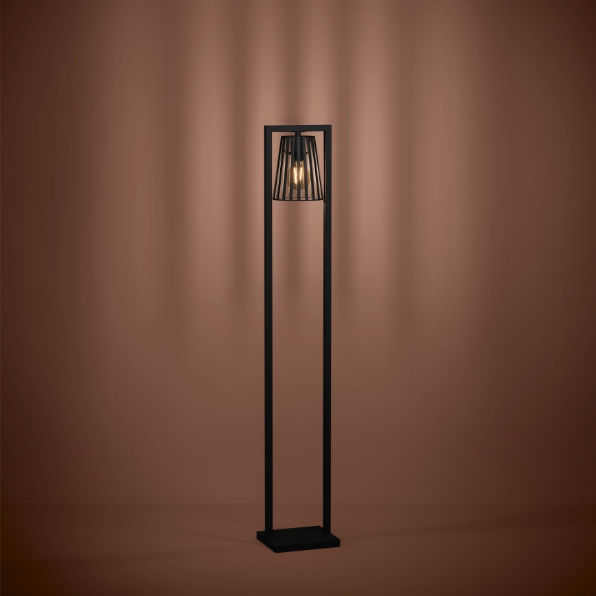 Eglo - Candeeiro de chão 1xE27/40W/230V preto