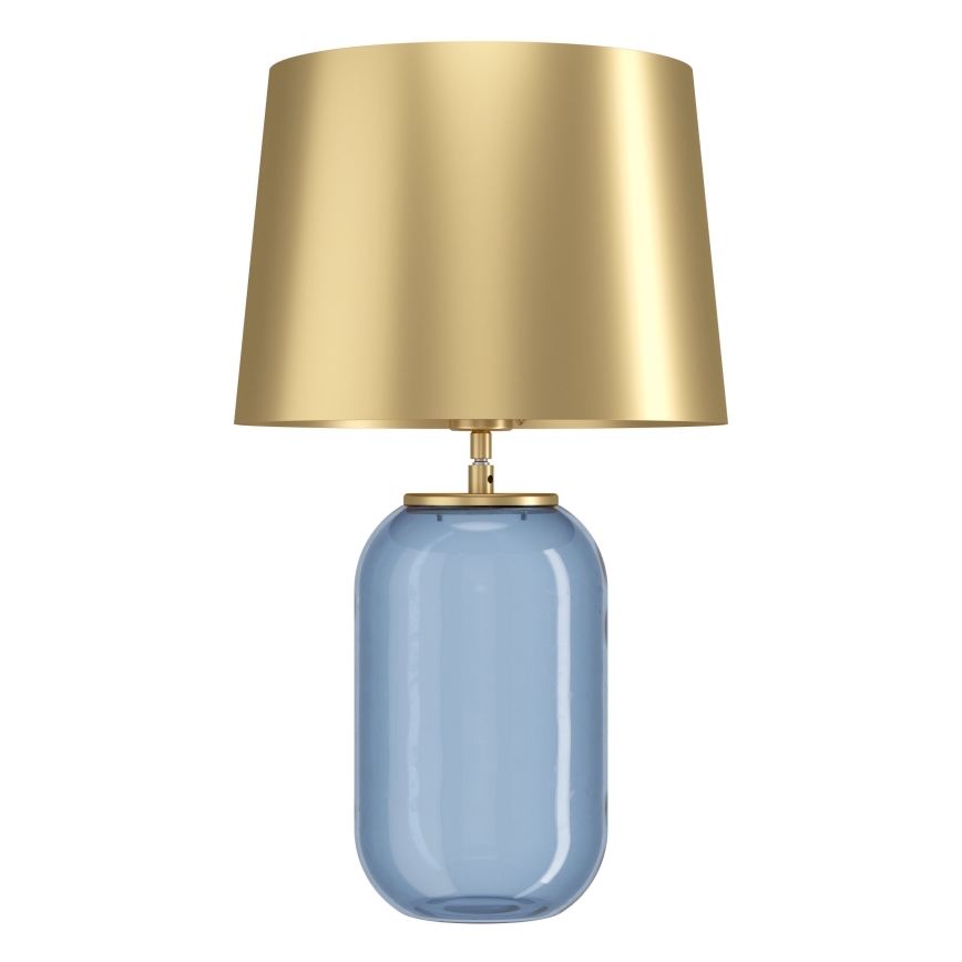 Eglo - Candeeiro de mesa 1xE27/40W/230V dourado/azul