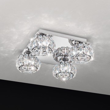 Eglo 39009 - Plafon LED CORLIANO 4xLED/5W/230V