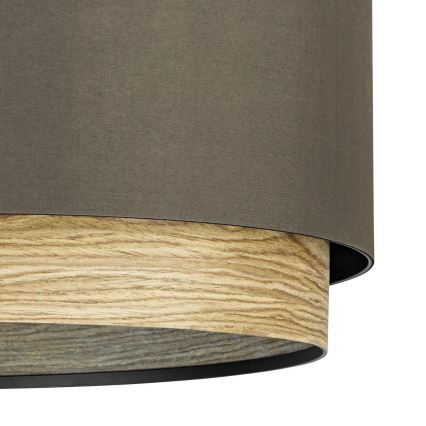 Eglo - Iluminação de teto 1xE27/40W/230V castanho