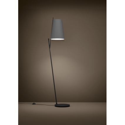 Eglo - Candeeiro de chão 1xE27/40W/230V cinzento