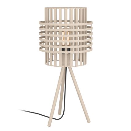 Eglo - Candeeiro de chão 1xE27/40W/230V creme