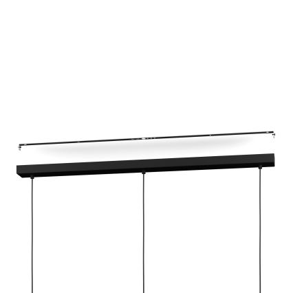 Eglo - Candeeiro suspenso 3xE27/40W/230V preto