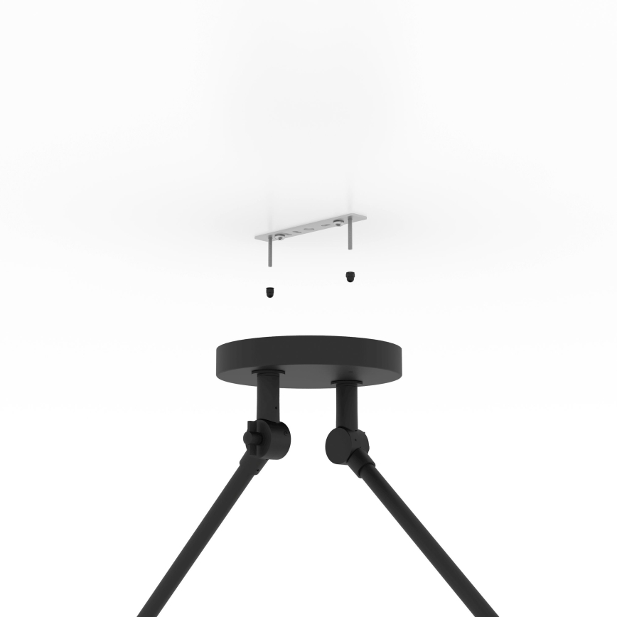 Eglo - Candeeiro suspenso 2xE27/40W/230V castanho