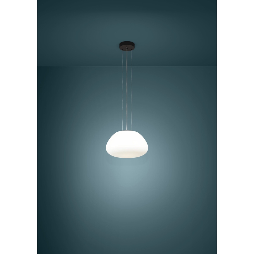 Eglo - Candeeiro suspenso 1xE27/40W/230V preto