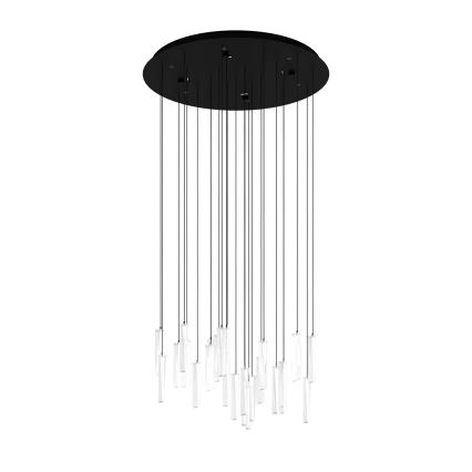 Eglo - Candeeiro suspenso LED com regulação 6xLED/4,2W/230V 3000K transparente