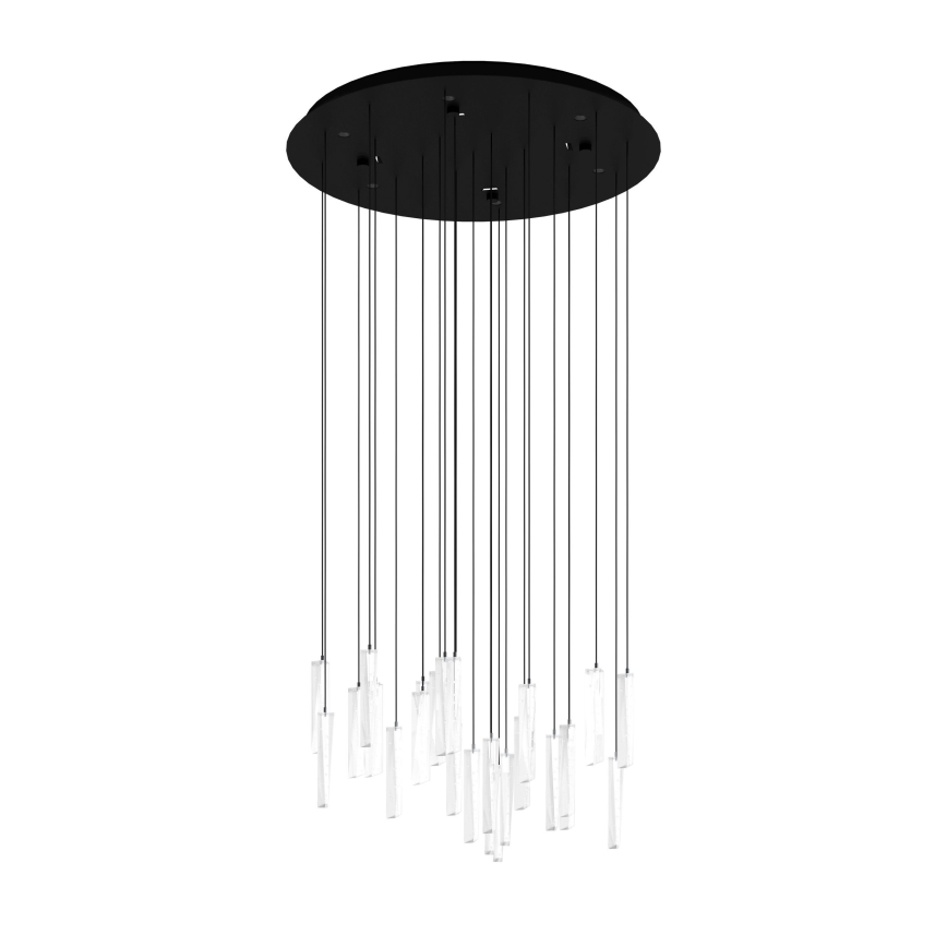 Eglo - Candeeiro suspenso LED com regulação 6xLED/4,2W/230V 3000K transparente