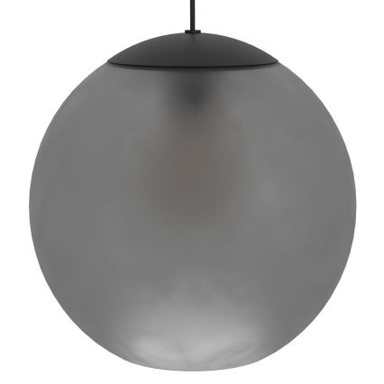 Eglo - Candeeiro suspenso 1xE27/40W/230V fumado