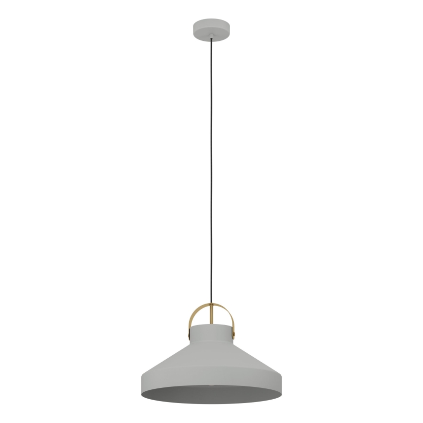 Eglo - Candeeiro suspenso 1xE27/40W/230V cinzento