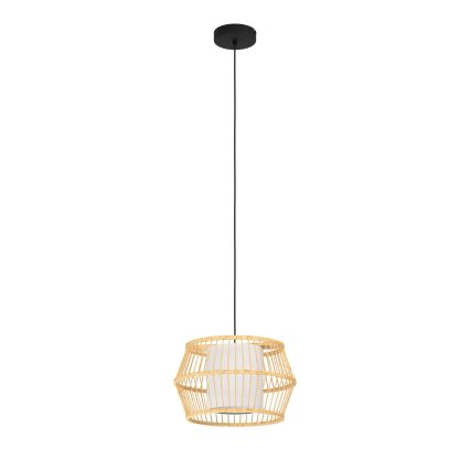 Eglo - Candeeiro suspenso 1xE27/40W/230V bambu