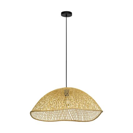 Eglo - Candeeiro suspenso 1xE27/40W/230V diâmetro 72 cm bambu