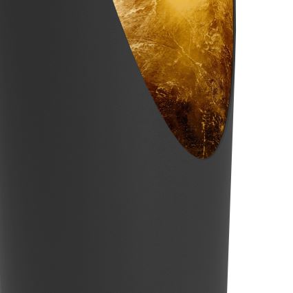 Eglo - Candeeiro de mesa LED 1xGU10/4,7W/230V preto/dourado