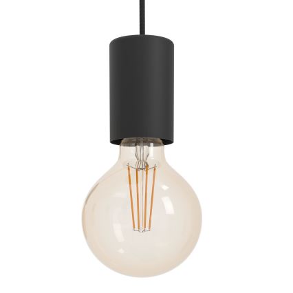 Eglo - Candeeiro suspenso 6xE27/40W/230V preto