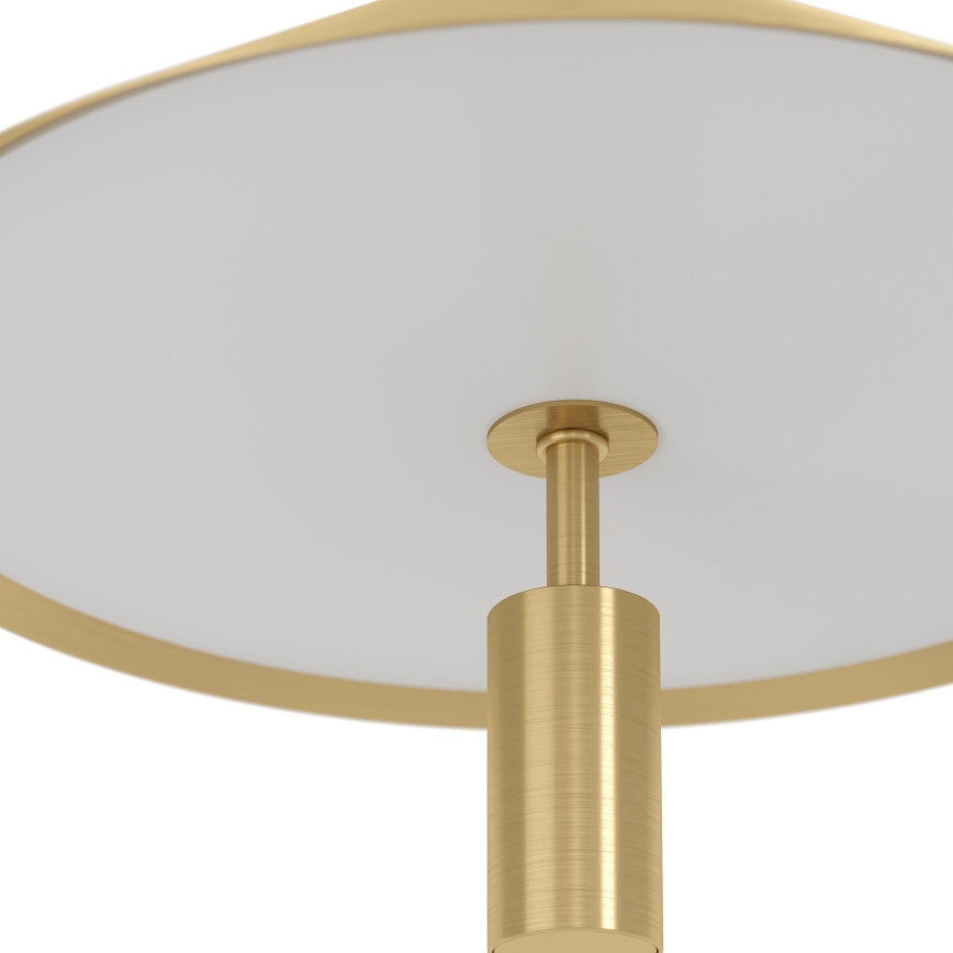 Eglo - Candeeiro suspenso LED com regulação 3xLED/12W/230V 3000K dourado