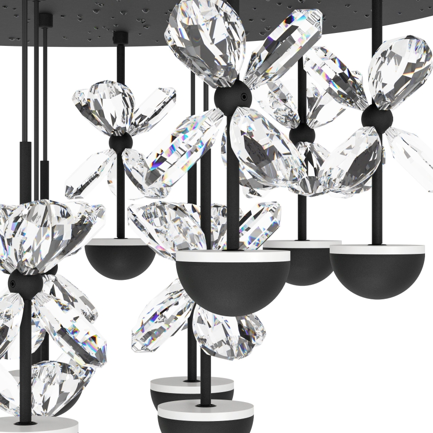 Eglo - Iluminação de teto LED com regulação LED/27W/230V 3000K preto