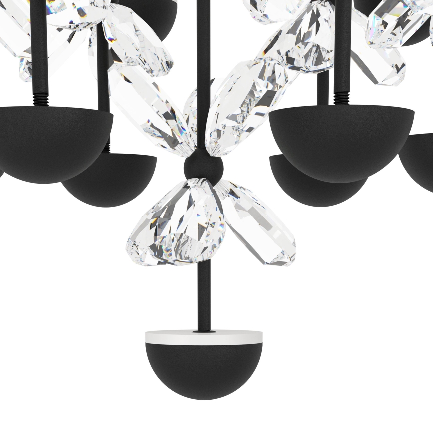 Eglo - Candeeiro suspenso LED com regulação LED/27W/230V 3000K preto