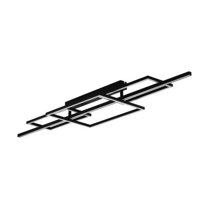 Eglo - Candeeiro integrado LED com regulação LED/34,5W/230V 3000K preto