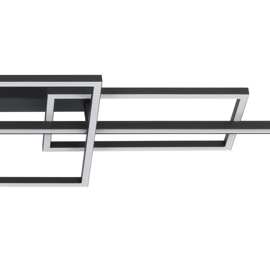 Eglo - Candeeiro integrado LED com regulação LED/34,5W/230V 3000K preto