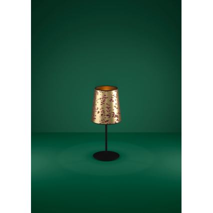 Eglo - Candeeiro de mesa 1xE27/25W/230V dourado/rosa