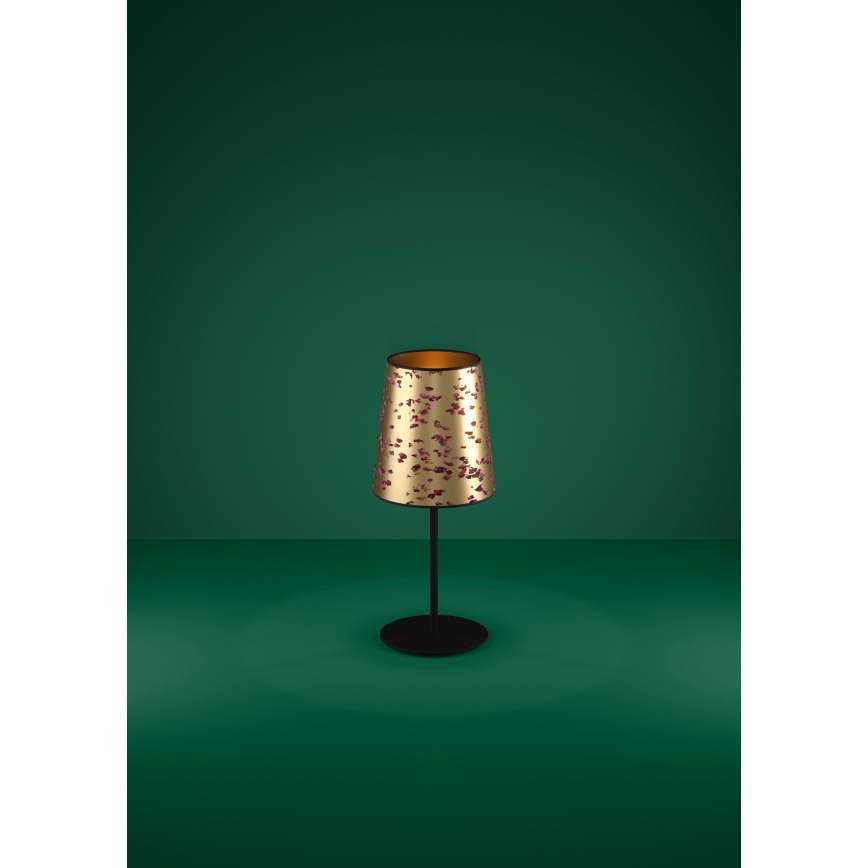 Eglo - Candeeiro de mesa 1xE27/25W/230V dourado/rosa