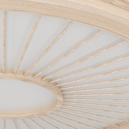 Eglo - Candeeiro suspenso LED com regulação LED/36W/230V 4000K bege