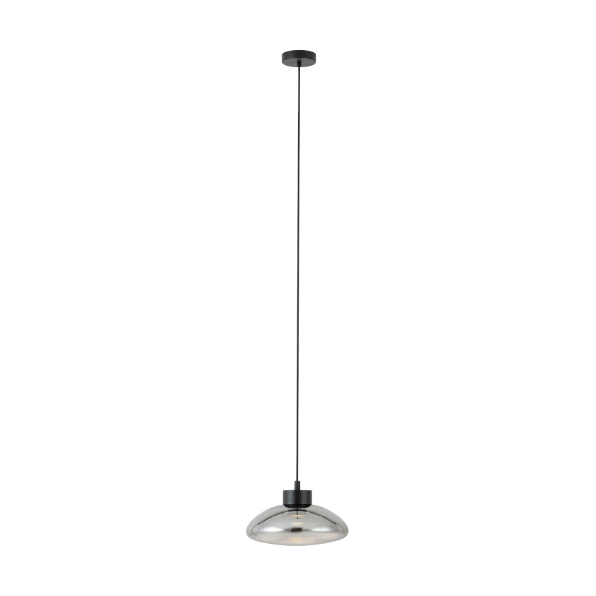 Eglo - Candeeiro suspenso LED com regulação LED/5,4W/230V 2700K fumado