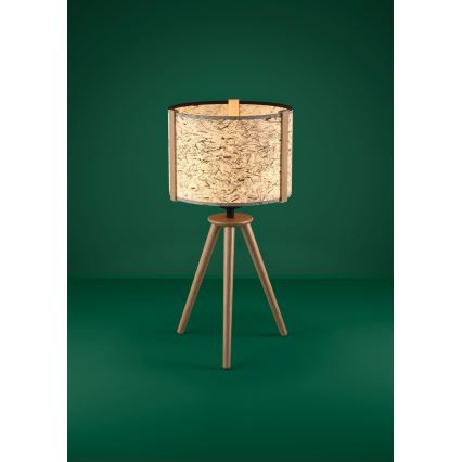 Eglo - Candeeiro de mesa 1xE27/25W/230V bege