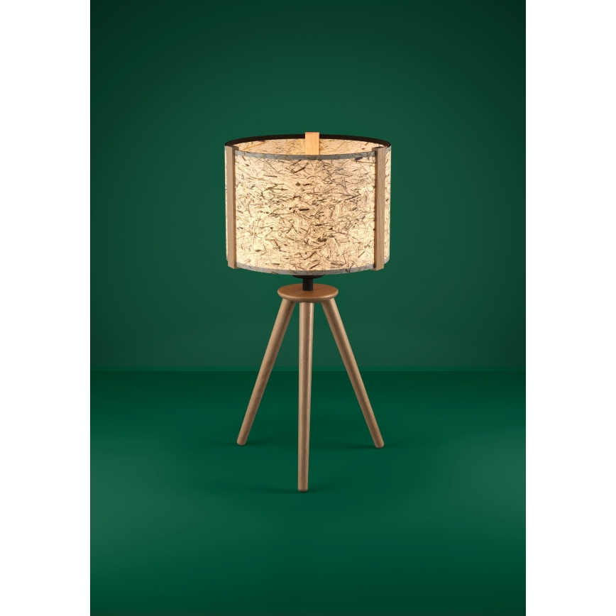 Eglo - Candeeiro de mesa 1xE27/25W/230V bege