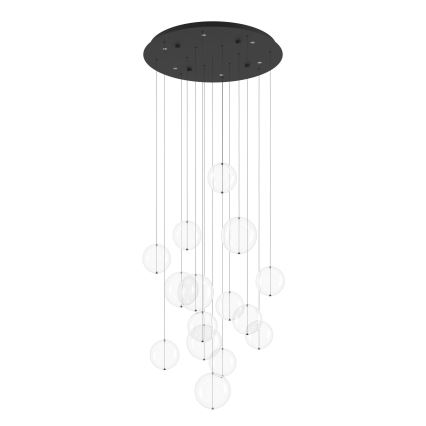 Eglo - Candeeiro suspenso LED com regulação 6xLED/4,2W/230V 3000K transparente