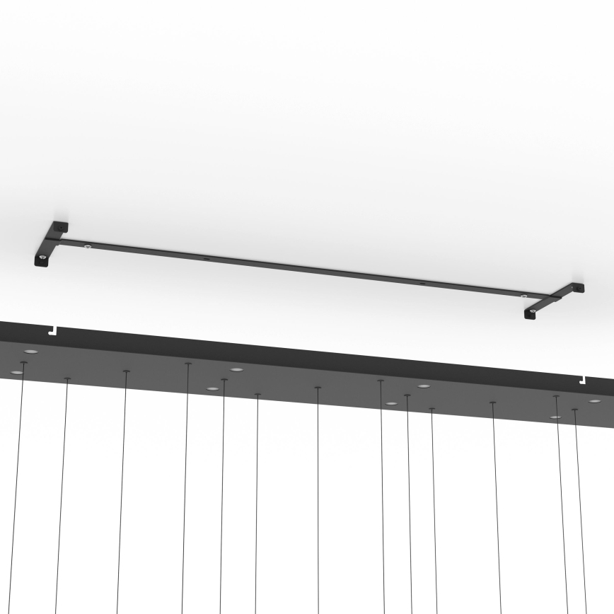 Eglo - Candeeiro suspenso LED com regulação 8xLED/4,2W/230V 3000K transparente