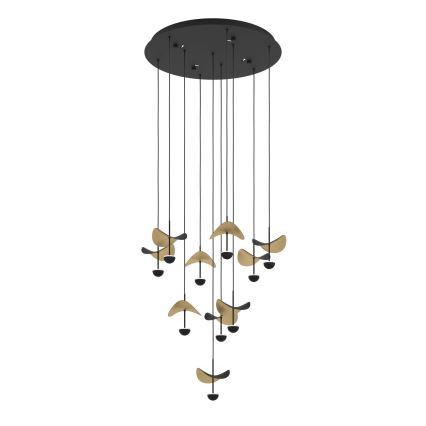 Eglo - Candeeiro suspenso LED com regulação 10xLED/2,3W/230V 3000K diâmetro 58 cm