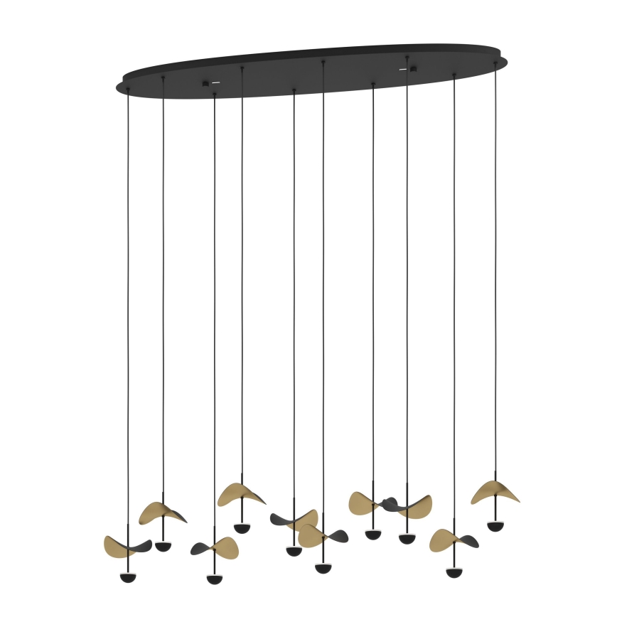 Eglo - Candeeiro suspenso LED com regulação 10xLED/2,3W/230V 3000K