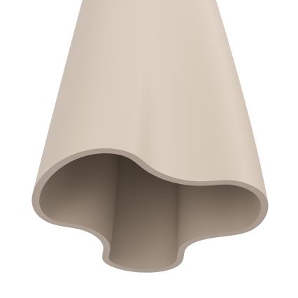 Eglo - Candeeiro suspenso 3xE27/40W/230V bege