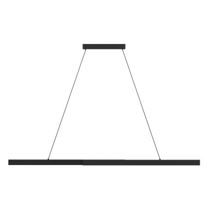 Eglo - Lustre LED dimmerizável com cabo LED/20W/230V 3000K preto