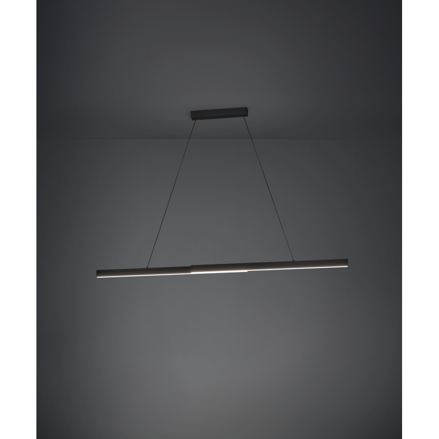 Eglo - Lustre LED dimmerizável com cabo LED/20W/230V 3000K preto