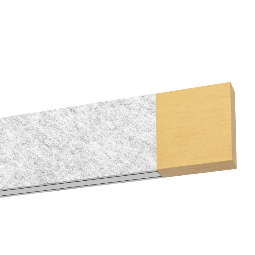 Eglo - Candeeiro suspenso LED com regulação LED/22,2W/230V 3000K castanho/cinzento