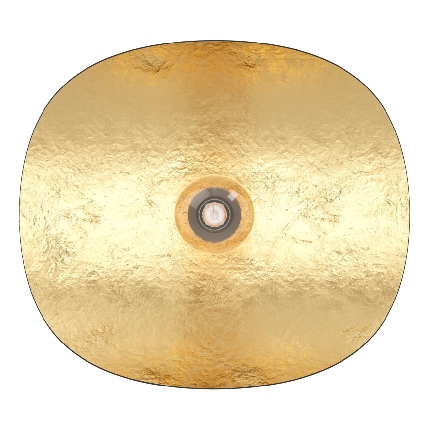 Eglo - Iluminação de teto 1xE27/40W/230V preto/dourado