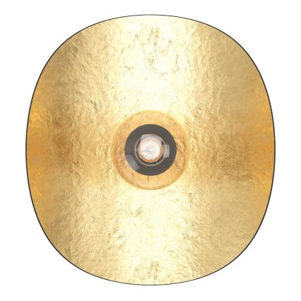 Eglo - Iluminação de parede 1xE27/40W/230V preto/dourado