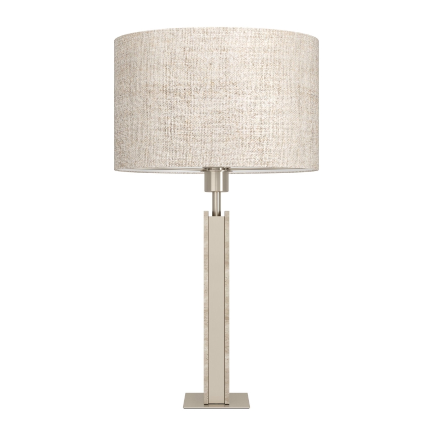 Eglo - Candeeiro de mesa 1xE27/40W/230V bege