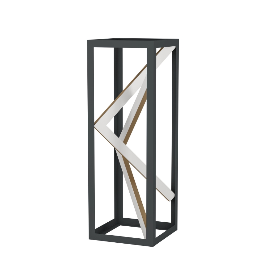 Eglo - Candeeiro de mesa LED com regulação LED/21W/230V 2700-6500K preto/dourado + comando