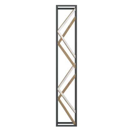 Eglo - Candeeiro de chão LED com regulação LED/23W/230V 2700-6500K preto/dourado + comando