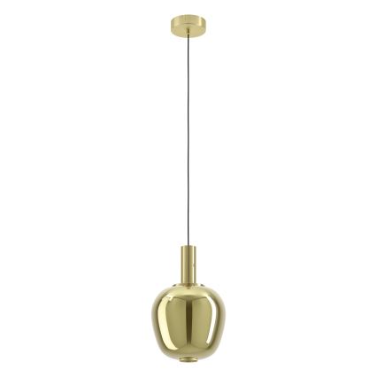Eglo - Pendente LED dimerizável em cabo LED/6W/230V + LED/1,6W 2200-6500K Ø 25 cm dourado