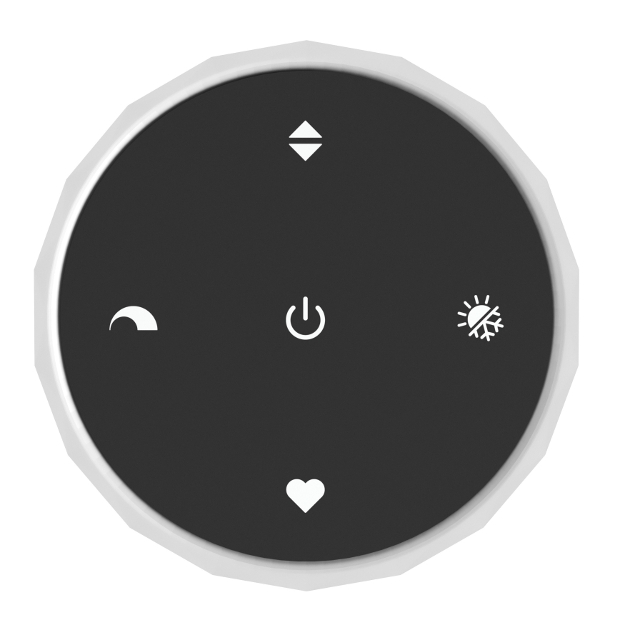 Eglo - Lustre LED regulável suspenso por cabo 3xLED/5,8W/230V 2200-6500K preto/bege/fumê + controlo remoto